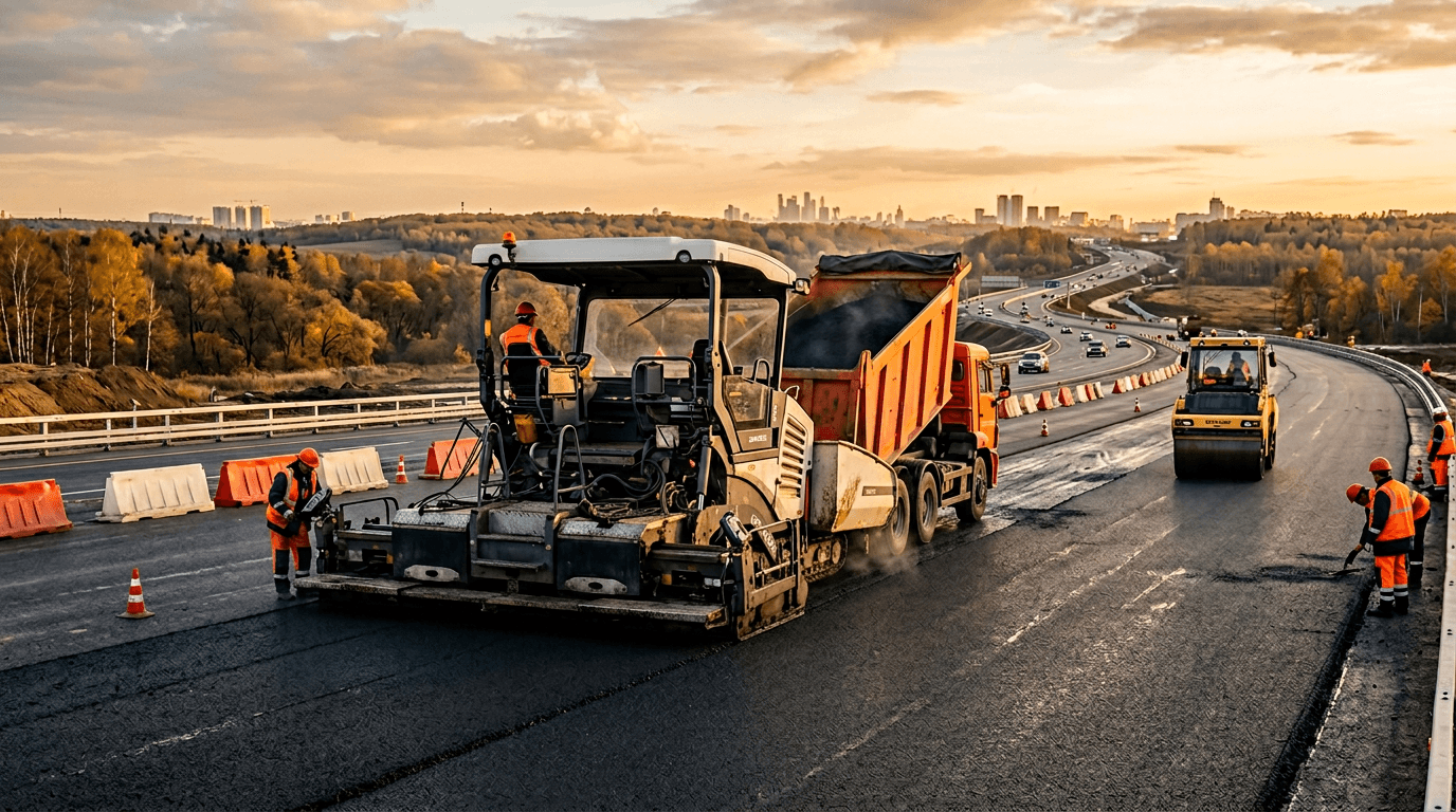 Асфальтирование дорог