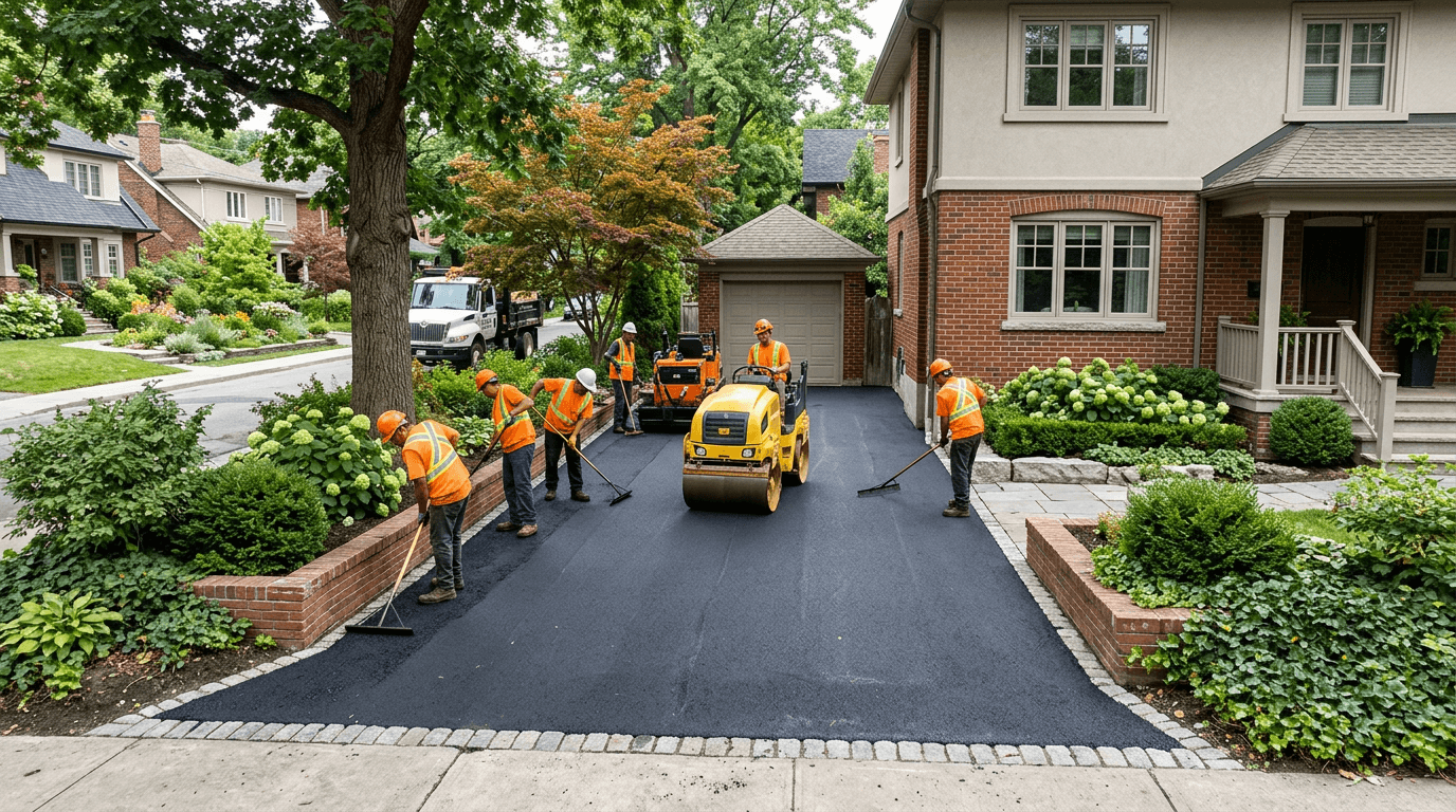 Асфальтирование дворов