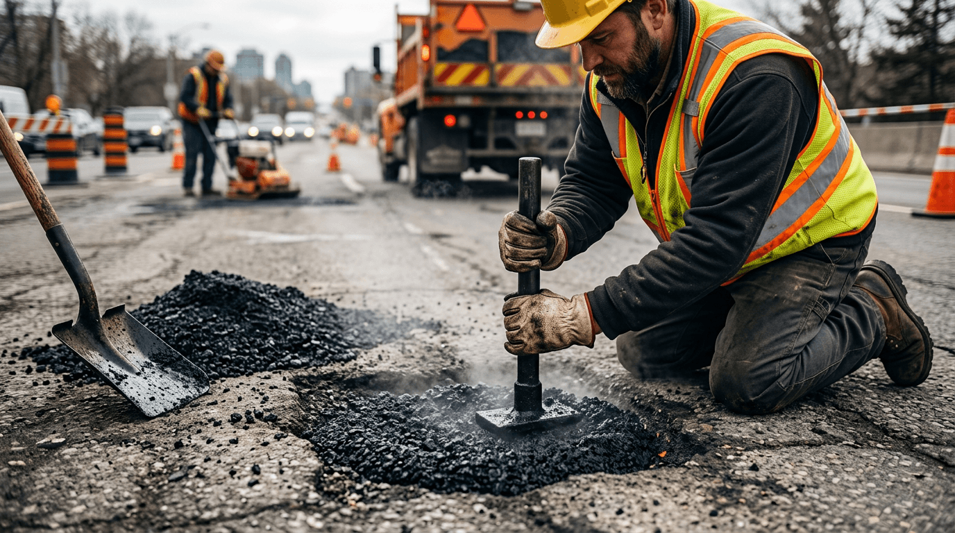 Ямочный ремонт