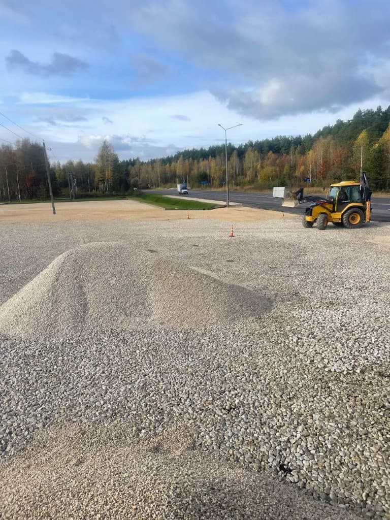 Наши работы по асфальтированию и дорожным работам — фото 4
