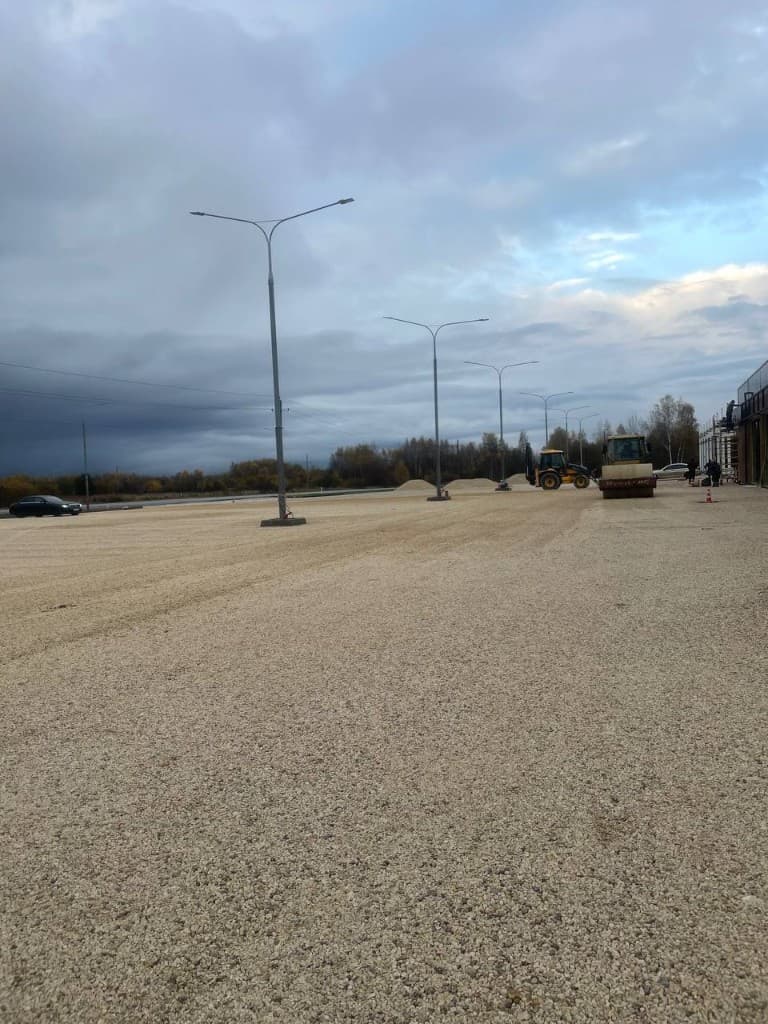 Наши работы по асфальтированию и дорожным работам — фото 5