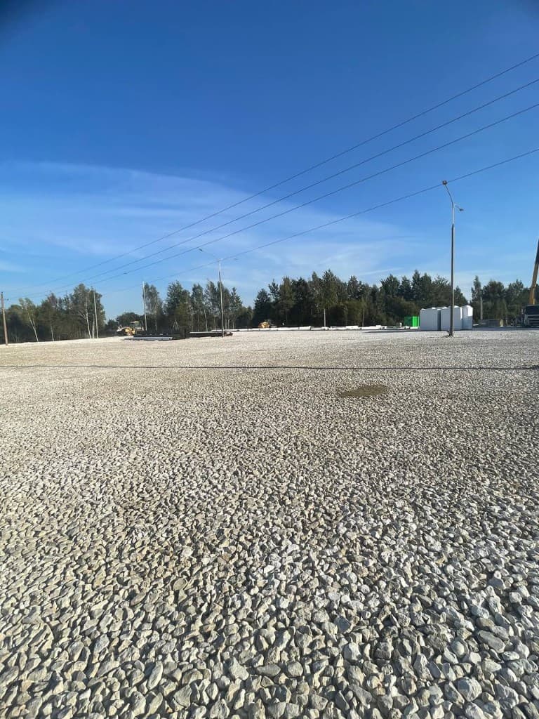 Наши работы по асфальтированию и дорожным работам — фото 8