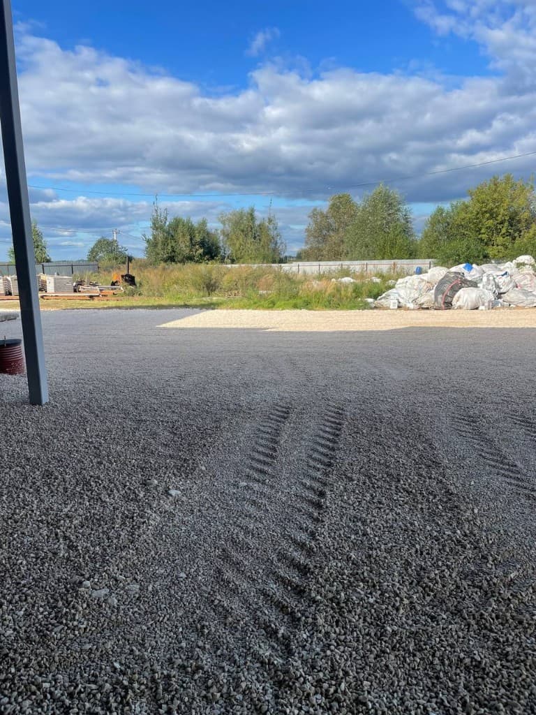 Наши работы по асфальтированию и дорожным работам — фото 13