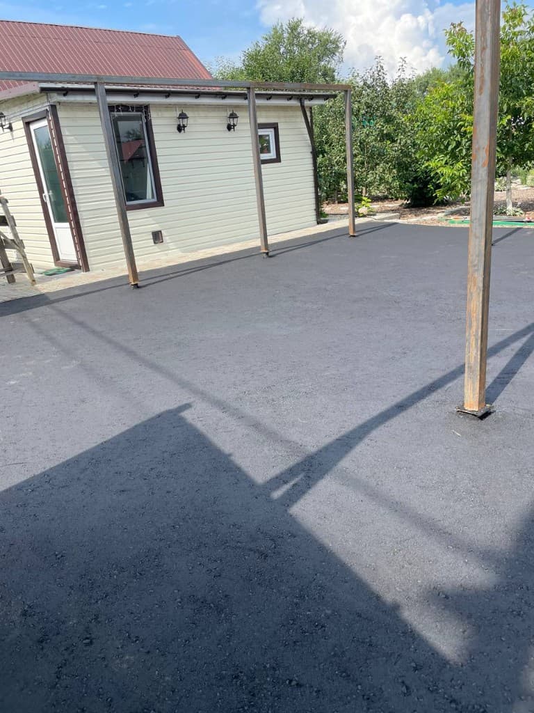 Наши работы по асфальтированию и дорожным работам — фото 22