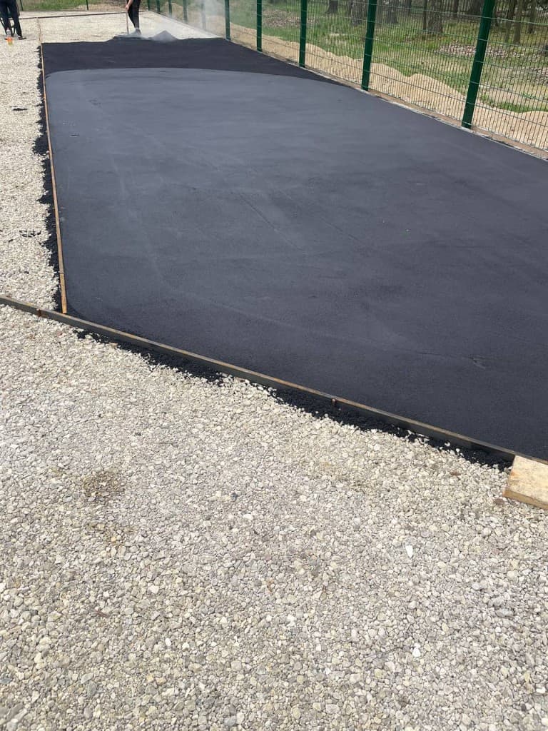 Наши работы по асфальтированию и дорожным работам — фото 44