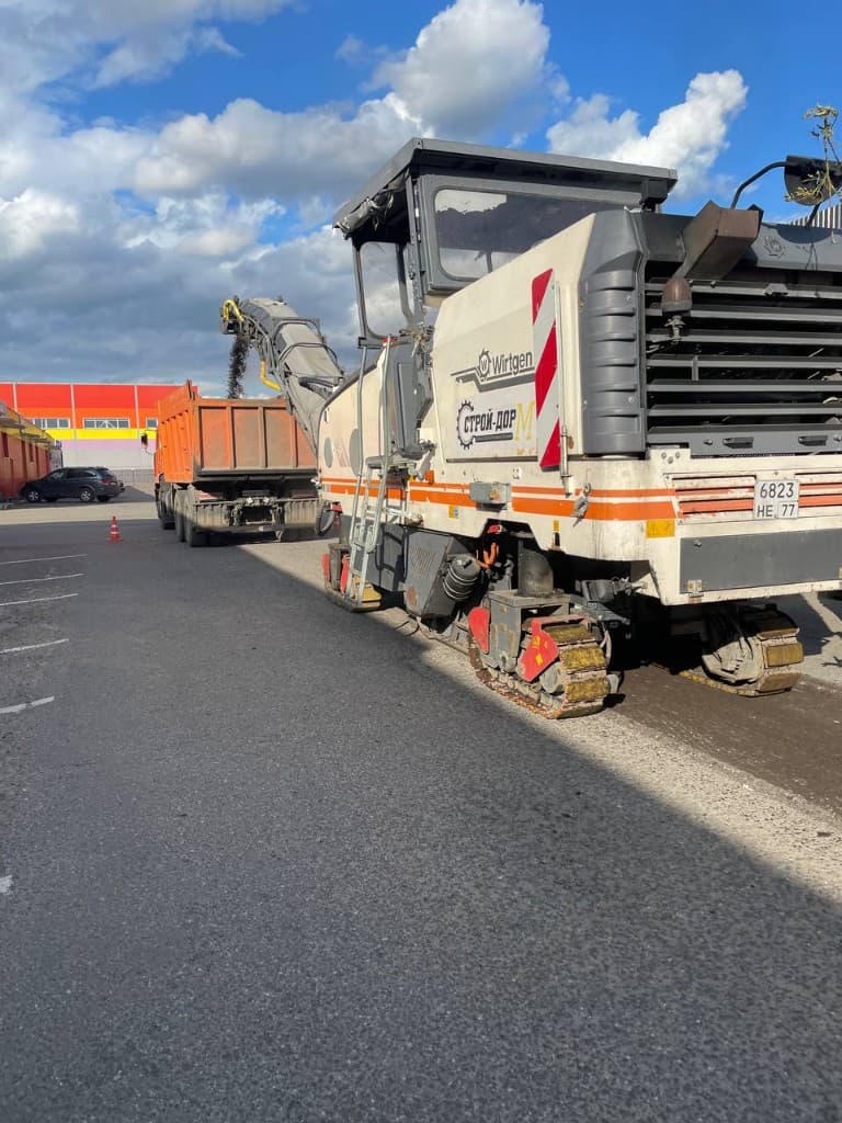 Асфальтирование промышленной площадки в Люберцах