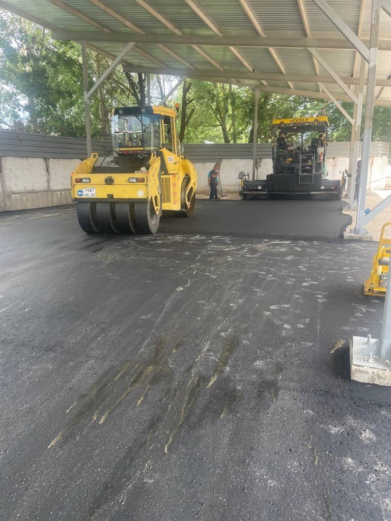 Благоустройство и асфальтирование во дворе в Балашихе