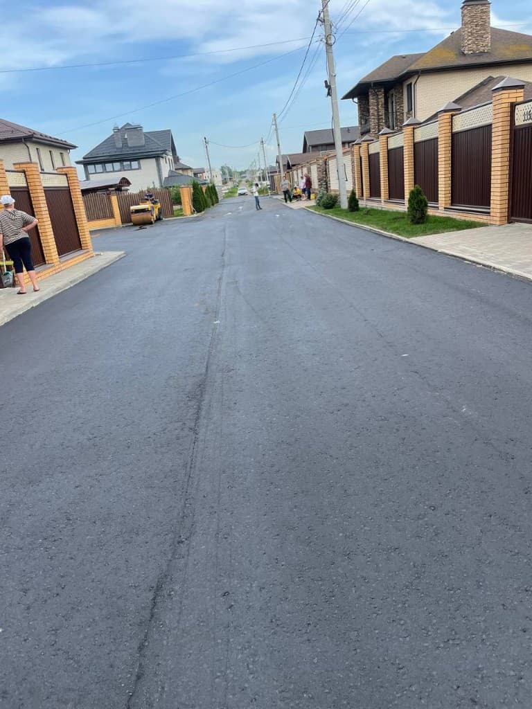 Крупный объём асфальтирования в Подольске